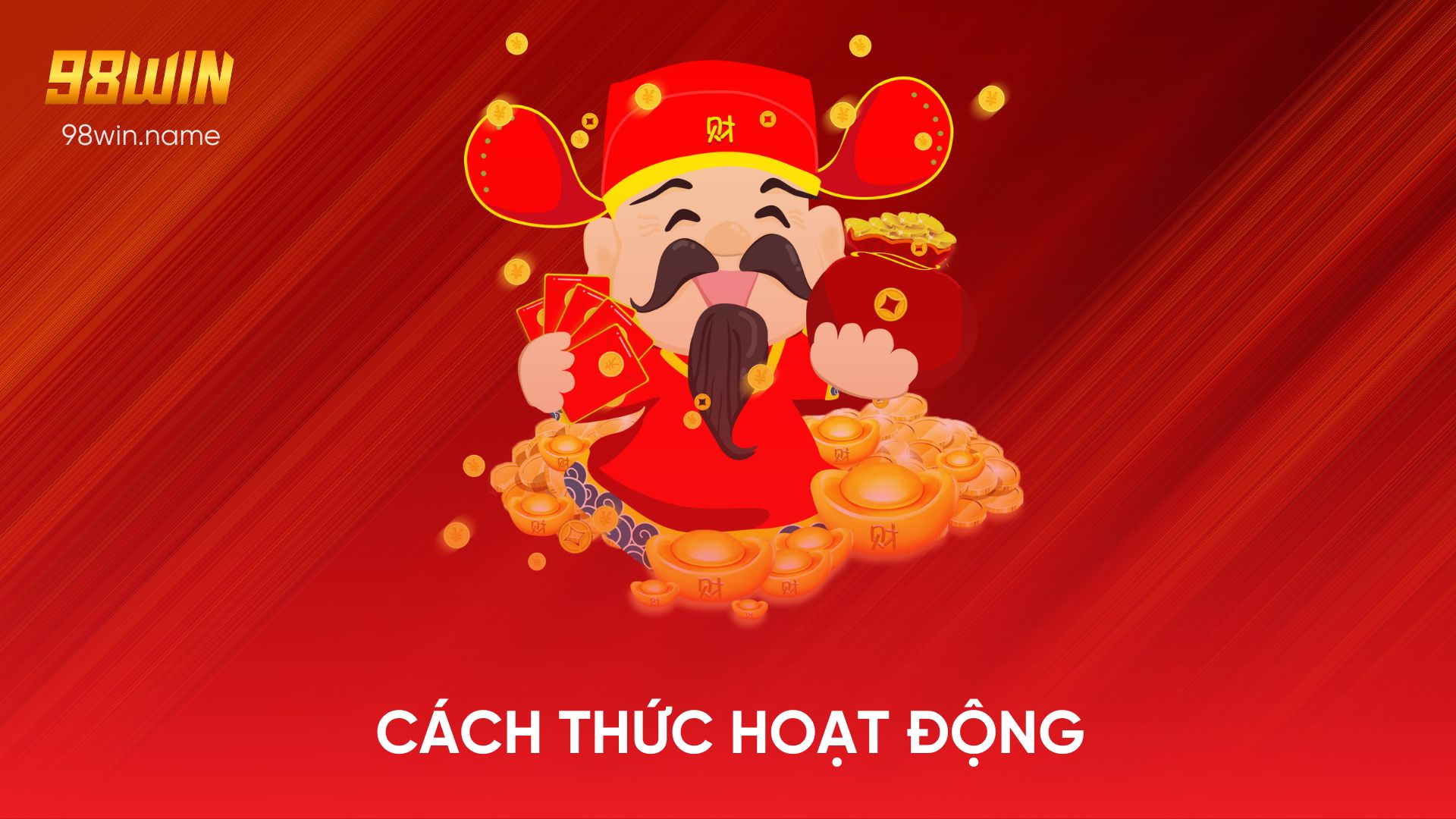 Cách thức hoạt động của nổ hũ thần tài 98Win